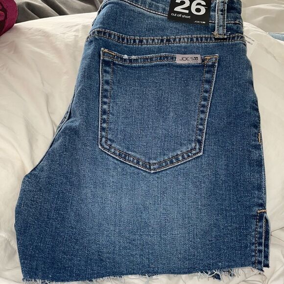 NWT 168.00 Joe's Jeans Shorts 4” Cut Off Shorts In Atwater - Picture 6 of 8
